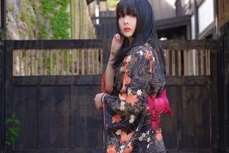 Jang Joo(장주)的DJAWA-酒吞童子女仆cos，高清画质直戳心底的美，好想多停留一会儿！